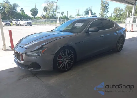 2015 Maserati Ghibli из США, поврежденный, VIN ZAM57XSA9F1146122